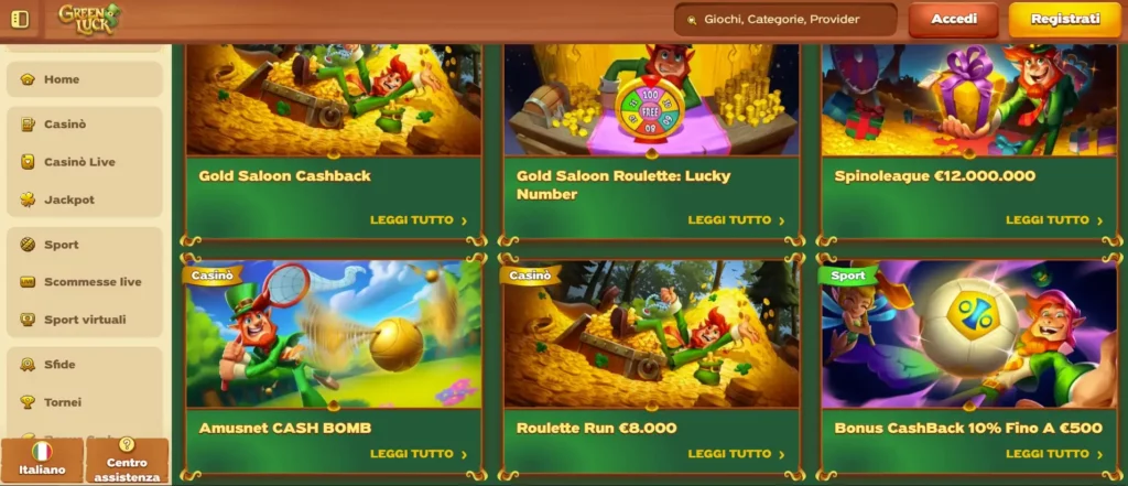 Tipi di Bonus con Codice Promo