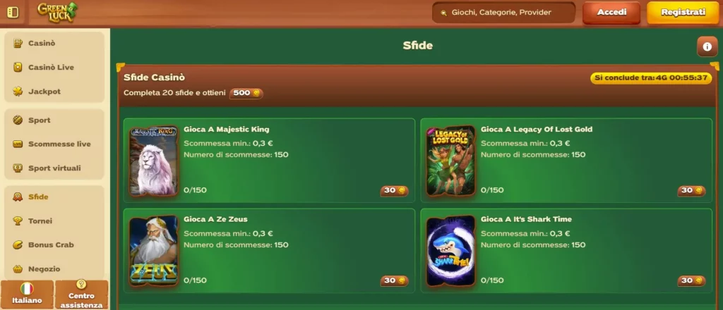 Perché Scegliere Greenluck Casino Italia